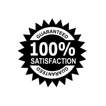 100% Satisfaction Guaranteed